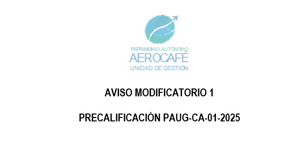 Aviso Modificatorio 1