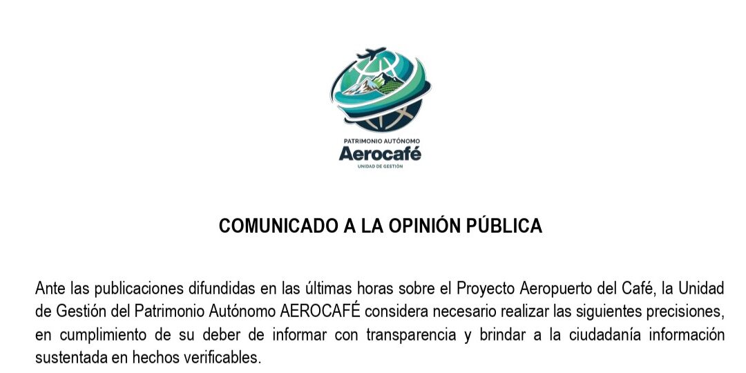 COMUNICADO A LA OPINIÓN PÚBLICA 22-07-2026