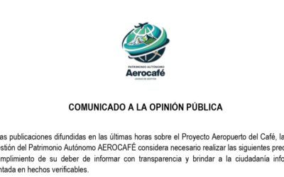 COMUNICADO A LA OPINIÓN PÚBLICA 22-07-2026